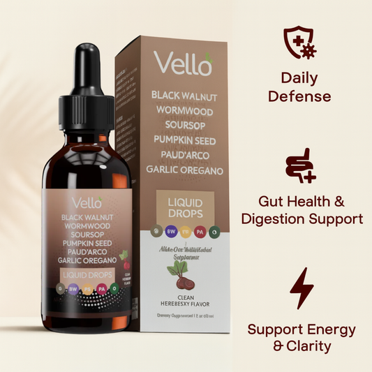 Vello Black Walnut Wormwood Cleanse